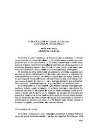 Con Alejo Carpentier en La Habana: "La ciudad de las columnas" / Francisco Tovar | Biblioteca Virtual Miguel de Cervantes