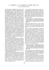  El «retorno» en la novelística española desde 1939  / Maryse Bertrand de Muñoz | Biblioteca Virtual Miguel de Cervantes