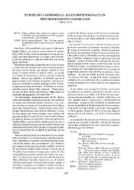 De rebelión a morbosidad: juegos interpersonales en tres dramas hispanoamericanos / León F. Lyday | Biblioteca Virtual Miguel de Cervantes