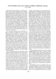 Dos metafísicas del texto poético (Jiménez, Rodríguez, Celaya)  / Paul R. Olson | Biblioteca Virtual Miguel de Cervantes