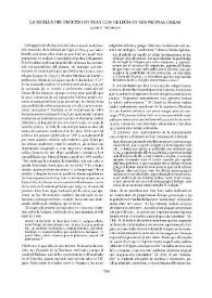  La huella del proceso de fray Luis de León en sus propias obras  / Colin P. Thompson | Biblioteca Virtual Miguel de Cervantes