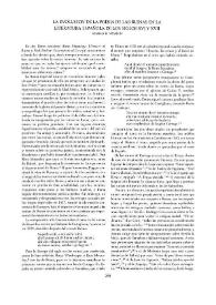  La evolución de la poesía de las ruinas en la literatura española de los siglos XVI y XVII / Stanko B. Vranich | Biblioteca Virtual Miguel de Cervantes