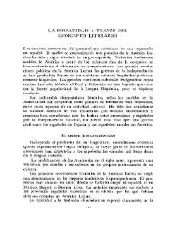  La hispanidad a través del concepto literario  / Roberto Burgos Ojeda | Biblioteca Virtual Miguel de Cervantes