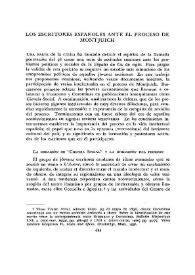  Los escritores españoles ante el proceso de Montjuich / Rafael Pérez de la Dehesa | Biblioteca Virtual Miguel de Cervantes