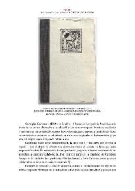 Cartopiés Cartonera (2010- ) [Semblanza] / Isaac García Guerrero | Biblioteca Virtual Miguel de Cervantes