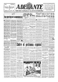 Adelante : Órgano del Partido Socialista Obrero Español de B.-du-Rh. (Marsella). Año II, núm. 86, 21 de junio de 1946 | Biblioteca Virtual Miguel de Cervantes