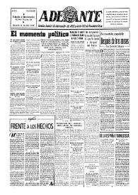 Adelante : Órgano del Partido Socialista Obrero Español de B.-du-Rh. (Marsella). Año II, núm. 89, 12 de julio de 1946 | Biblioteca Virtual Miguel de Cervantes
