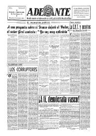 Adelante : Órgano del Partido Socialista Obrero Español de B.-du-Rh. (Marsella). Año II, núm. 91, 26 de julio de 1946 | Biblioteca Virtual Miguel de Cervantes