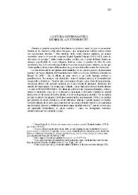 La sátira antirromántica de Miguel Agustín Príncipe / Irene Vallejo González | Biblioteca Virtual Miguel de Cervantes