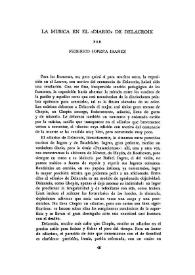 La música en el "diario" de Delacroix / por Federico Sopeña Ibáñez | Biblioteca Virtual Miguel de Cervantes