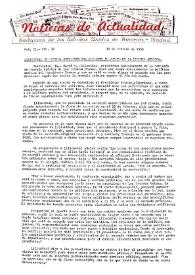 Noticias de Actualidad.  Núm. 37, 15 de febrero de 1950 | Biblioteca Virtual Miguel de Cervantes
