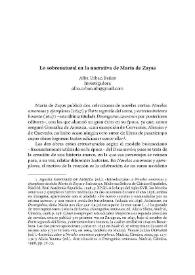 Lo sobrenatural en la narrativa de María de Zayas / Alba Urban Baños | Biblioteca Virtual Miguel de Cervantes