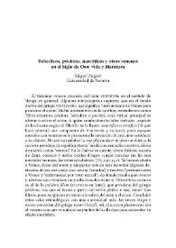 Bebedizos, pócimas, narcóticos y otros venenos en el Siglo de Oro: vida y literatura / Miguel Zugasti | Biblioteca Virtual Miguel de Cervantes