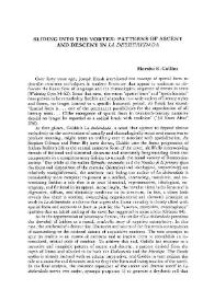 Sliding into the vortex: patterns of ascent and descent in "La desheredada" / Marsha S. Collins | Biblioteca Virtual Miguel de Cervantes
