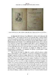 La Imprenta del Universo-Casa Editorial y Librería de la Imprenta del Universo (1870 - ) [Semblanza] / Melanie Pastor Boza | Biblioteca Virtual Miguel de Cervantes