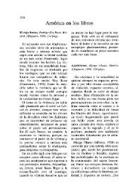 Cuadernos hispanoamericanos, núm. 568 (octubre 1997). América en los libros  / Consuelo Triviño y José Agustín Mahieu | Biblioteca Virtual Miguel de Cervantes