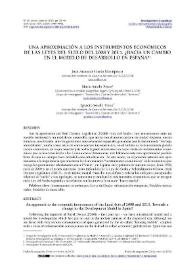 Una aproximación a los instrumentos económicos de las Leyes del Suelo del 2008 y 2015. ¿Hacia un cambio en el Modelo de Desarrollo en España? / José Antonio Sotelo Navalpotro, María Sotelo Pérez e Ignacio Sotelo Pérez | Biblioteca Virtual Miguel de Cervantes