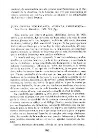 Juan García Hortelano: "Nuevas Amistades" / Alberto Gil Novales | Biblioteca Virtual Miguel de Cervantes