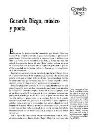 Gerardo Diego, músico y poeta / Armando López Castro | Biblioteca Virtual Miguel de Cervantes