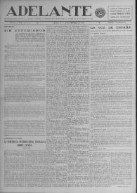 Adelante : Órgano del Partido Socialista Obrero [Español] (México, D. F.). Año IV, núm. 110-111, 15 de septiembre de 1946 | Biblioteca Virtual Miguel de Cervantes