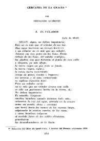 Cercanía de la Gracia / por Fernando Quiñones | Biblioteca Virtual Miguel de Cervantes