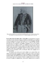Lázaro María Pérez (Cartagena, 1822 - Vichy, 1892) [Semblanza] / Juan David Murillo Sandoval | Biblioteca Virtual Miguel de Cervantes