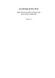 Las añoranzas de Don Álvaro : hojas de unas memorias sin hilación que dejó escritas un hidalguillo  / publicalas ahora Diego de San José ; ilustraciones de Robledano | Biblioteca Virtual Miguel de Cervantes