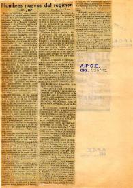 Hombres nuevos del régimen / Por Juan de Roca | Biblioteca Virtual Miguel de Cervantes