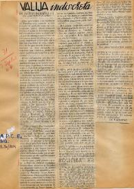 Un grave problema para los refugiados / El Valijero | Biblioteca Virtual Miguel de Cervantes