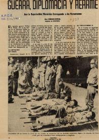 Guerra, diplomacia y rearme. Aún la superioridad numérica corresponde a los norcoreanos / por Carlos Esplá | Biblioteca Virtual Miguel de Cervantes