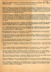 Texto de la ponencia aprobada por el pleno de regionales celebrado en Tolouse del 8 al 13 de octubre de 1944 | Biblioteca Virtual Miguel de Cervantes