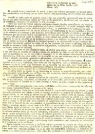 Carta de Fernando Valera a Félix Gordón Ordás. París, 15 de septiembre de 1950 | Biblioteca Virtual Miguel de Cervantes