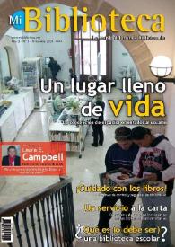 Mi biblioteca : la revista del mundo bibliotecario. Núm. 5, primavera 2006 | Biblioteca Virtual Miguel de Cervantes