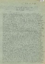 Carta de Indalecio Prieto a Carlos Esplá. París, 16 de mayo de 1948 | Biblioteca Virtual Miguel de Cervantes