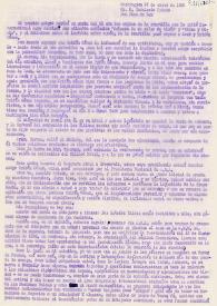 Respuesta de la Federación Americana del Trabajo a Indalecio Prieto. Washington, 27 de enero 1950 | Biblioteca Virtual Miguel de Cervantes