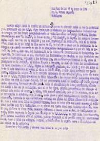Carta de Indalecio Prieto a Rafael Supervía. San Juan de Luz, 28 de enero de 1950 | Biblioteca Virtual Miguel de Cervantes