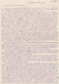Carta de Álvaro de Albornoz a Maximiliano Martínez Moreno. Flagnac, 31 de julio de 1950 | Biblioteca Virtual Miguel de Cervantes