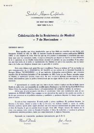 Celebración de la resistencia de Madrid | Biblioteca Virtual Miguel de Cervantes