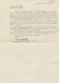 Carta de Ramón Liarte a Carlos Esplá. Toulouse, 26 de mayo de 1955 | Biblioteca Virtual Miguel de Cervantes