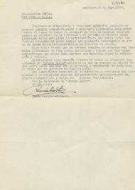 Carta de Ramón Liarte a Carlos Esplá. Toulouse, 26 de mayo de 1955 | Biblioteca Virtual Miguel de Cervantes