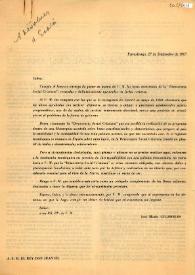Carta de José María Gil Robles a A.S.M. el rey Don Juan III. Programa de la democracia social-cristiana. Estrasburgo, 27 de septiembre de 1963 | Biblioteca Virtual Miguel de Cervantes