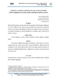 Aportes a la música grecolatina del abate aragonés Vicente Requeno (1743-1811), restaurador de artes clásicas / Antonio Astorgano Abajo, Fuentasanta Garrido Domené | Biblioteca Virtual Miguel de Cervantes