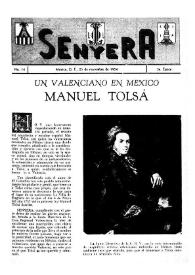 Senyera : boletín mensual de la Casa Regional Valenciana. Núm. 14, 25 de noviembre de 1954 | Biblioteca Virtual Miguel de Cervantes