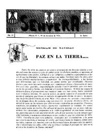 Senyera : boletín mensual de la Casa Regional Valenciana. Núm. 15, 25 de diciembre de 1954 | Biblioteca Virtual Miguel de Cervantes