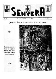 Senyera : boletín mensual de la Casa Regional Valenciana. Núm. 16, 25 de enero de 1955 | Biblioteca Virtual Miguel de Cervantes