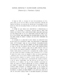 Donde amistad y admiración confluyen (Homenaje a Francisco Ayala) / Ildefonso-Manuel Gil | Biblioteca Virtual Miguel de Cervantes