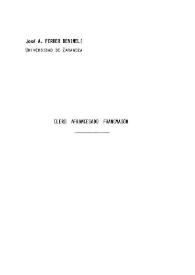 Clero afrancesado francmasón / José A. Ferrer Benimeli | Biblioteca Virtual Miguel de Cervantes