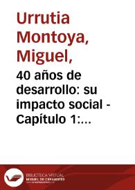 40 años de desarrollo: su impacto social - Capítulo 1: 40 años de desarrollo económico en Colombia 1950-1990 | Biblioteca Virtual Miguel de Cervantes