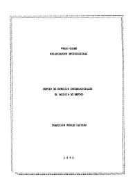 Curso sobre organización internacional / Francisco Cuevas Cancino | Biblioteca Virtual Miguel de Cervantes