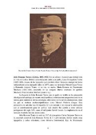 João Romano Torres (Lisboa, 1855 – Lisboa, 1935) [Semblanza] / Daniel Melo | Biblioteca Virtual Miguel de Cervantes